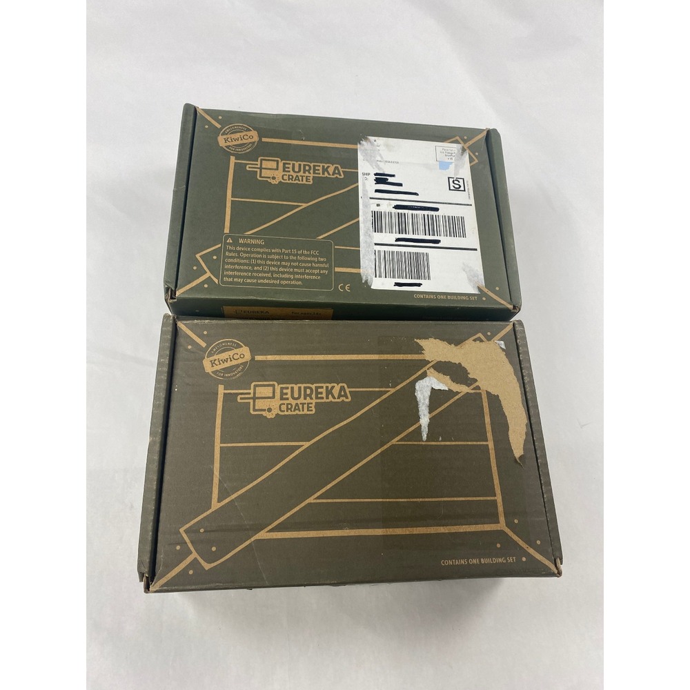 Kiwi Co Eureka Crate Build Your Own - Lot of 2 Pinball and Lamp STEM